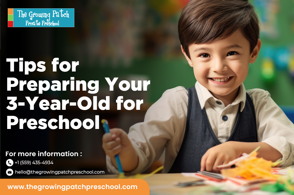 Preschool for 3 years old in Fresno