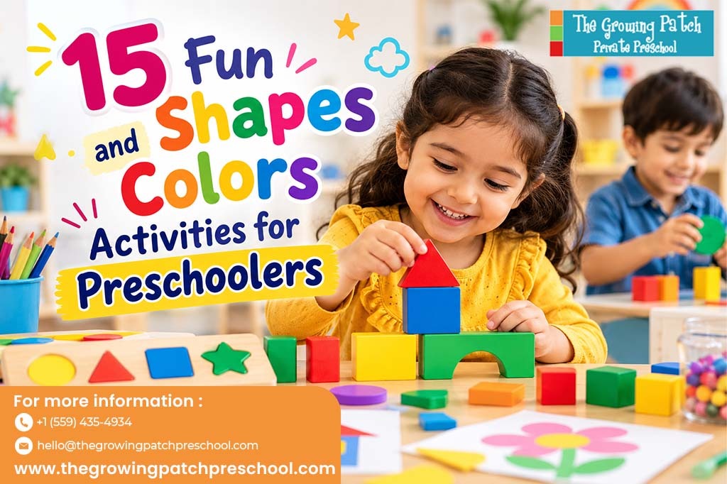 Shapes and Colors Activities for Preschoolers